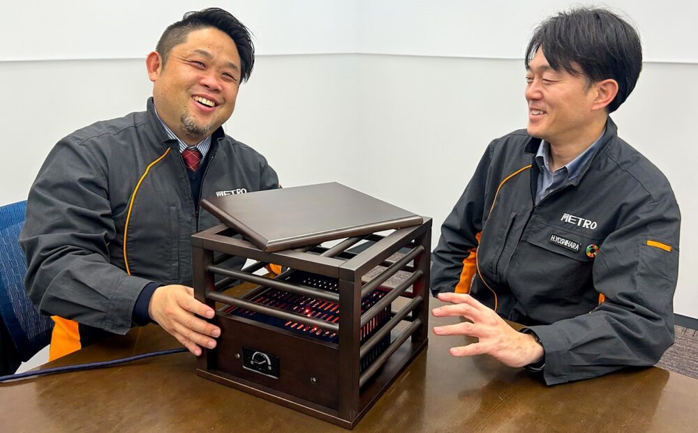 電波新聞デジタルに一人用こたつの取材記事が掲載されました。